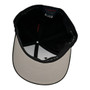 Canada Hatstop All Black With Flag Colors In Letters With Country Patch Flex-Fit Hat