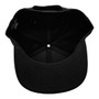Australia Hatstop All Black With Country Flag Adjustable Snapback Hat