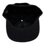 Colombia Hatstop All Black With Country Flag Adjustable Snapback Hat
