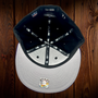 Seattle Seahawks New Era All Black With Purple Bill 59FIFTY Fitted Hat