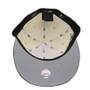 Los Angeles Dodgers Chrome White/Black And Gray Bottom With World Series Chase Patch 59FIFTY Fitted Hat