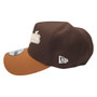 Los Angeles Dodgers New Era Brown/Toasted Peanut And Light Gray Bottom With Jackie Robinson 50th Patch 9FORTY A-Frame Snapback Hat
