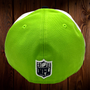 Seattle Seahawks New Era Pin Wheel Muti Colors Navy/White/Lime Green 59FIFTY Fitted Hat