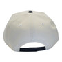 Seattle Mariners New Era Chrome White/Navy And Light Gray Bottom With Kingdome Patch 9FORTY A-Frame Snapback Hat