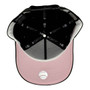 New York Yankees New Era Black And Light Pink Bottom With 1999 World Series Patch 9FORTY A-Frame Snapback Hat