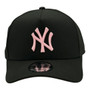 New York Yankees New Era Black And Light Pink Bottom With 1999 World Series Patch 9FORTY A-Frame Snapback Hat