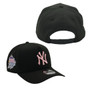 New York Yankees New Era Black And Light Pink Bottom With 1999 World Series Patch 9FORTY A-Frame Snapback Hat
