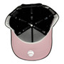 New York Yankees New Era Black And Light Pink Bottom With 1999 World Series Patch 9FORTY A-Frame Snapback Hat