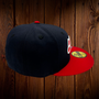 Seattle Seahawks New Era All Navy/Red Bill 59FIFTY Fitted Hat