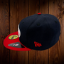 Seattle Seahawks New Era All Navy/Red Bill 59FIFTY Fitted Hat