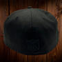 Seattle Seahawks New Era Black On Black 59FIFTY Fitted Hat