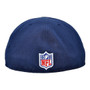 Seattle Seahawks New Era All Navy With Lime Green Button With Team Color 59FIFTY Fitted Hat