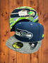 Seattle Seahawks New Era Navy With Dark Gray Bill 2016 NFL Draft 59FIFTY Fitted Hat