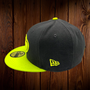 Seattle Seahawks New Era Dark Gray With Neon Yellow Bill 59FIFTY Fitted Hat