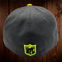 Seattle Seahawks New Era Dark Gray With Neon Yellow Bill 59FIFTY Fitted Hat