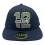 Seattle Seahawks New Era All Navy 2019 NFL Draft On-Stage Official Low Profile 59FIFTY Fitted Hat