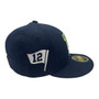 Seattle Seahawks New Era All Navy 2019 NFL Draft On-Stage Official Low Profile 59FIFTY Fitted Hat