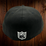 Seattle Seahawks New Era Black/Light Gray Bottom Alternate Team Logo 59FIFTY Fitted Hat