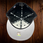 Seattle Seahawks New Era Black/Light Gray Bottom Alternate Team Logo 59FIFTY Fitted Hat