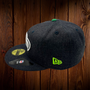 Seattle Seahawks New Era Navy Heather With Basic Logo 59FIFTY Fitted Hat