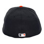 Baltimore Orioles New Era All Black Diamond Era With The American League Patch On Side 59FIFTY Fitted Hat
