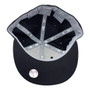 Baltimore Orioles New Era All Black Diamond Era With The American League Patch On Side 59FIFTY Fitted Hat