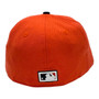 Baltimore Orioles New Era 3 Tone White/Orange/Black Bill 1964-1965 Cooperstown Logo 59FIFTY Fitted Hat
