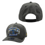 Seattle Mariners New Era Heather Gray Iron On Graphic 9FIFTY A-Frame Adjustable Snapback Hat
