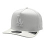 Los Angeles Dodgers New Era White On White Basic Logo 9FIFTY A-Frame Snapback Hat