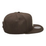 Seattle Mariners Mitchell & Ness Brown With Trident Logo And 50TH Season Patch Adjustable Snapback Hat