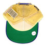 Seattle Mariners Mitchell & Ness Pinstripe Chrome White/Royal Blue A-Frame Adjustable Snapback Hat