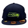 Seattle Seahawks New Era Navy 2026 Sideline 59FIFTY Fitted Hat