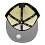 Seattle Mariners New Era Chrome White/Navy With Basic Logo 59FIFTY Fitted Hat