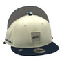Seattle Seahawks New Era Chrome White/Navy 2026 Training Camp 9FIFTY Adjustable Snapback Hat