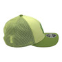 New York Yankees New Era Lime Green With Basic Logo 9FORTY M-Crown A-Frame Trucker Mesh Adjustable Snapback Hat
