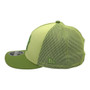 New York Yankees New Era Lime Green With Basic Logo 9FORTY M-Crown A-Frame Trucker Mesh Adjustable Snapback Hat