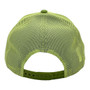 New York Yankees New Era Lime Green With Basic Logo 9FORTY M-Crown A-Frame Trucker Mesh Adjustable Snapback Hat