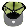 New York Yankees New Era Lime Green With Basic Logo 9FORTY M-Crown A-Frame Trucker Mesh Adjustable Snapback Hat