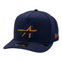 Houston Astros New Era Navy 2025 Logo And Light Gray Bottom 9FIFTY A-Frame Adjustable Snapback Hat