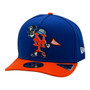 New York Mets New Era Royal Blue/Orange Cartoon Logo 9FIFTY A-Frame Adjustable Snapback Hat