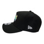 Tampa Bay Rays New Era Black With “TB And Ray Logo 9FORTY A-Frame Adjustable Snapback Hat