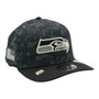 Seattle Seahawks New Era Black Camo 2026 Salute To Service 9SEVENTY Adjustable Snapback Hat
