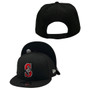 Seattle Mariners New Era All Black Red And White S 9FIFTY Adjustable Snapback Hat