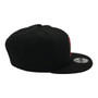 Seattle Mariners New Era All Black Red And White S 9FIFTY Adjustable Snapback Hat