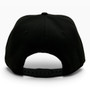 Seattle Mariners New Era Black With Sky Blue/Dark Gray Logo 9FIFTY Adjustable Snapback Hat