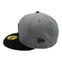 Boston Red Sox New Era Gray/Black Bill 59FIFTY Fitted Hat