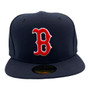 Boston Red Sox New Era All Navy Authentic Collection On-Field Game 59FIFTY Fitted Hat