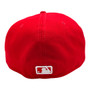 Boston Red Sox New Era All Red With White Logo 59FIFTY Fitted Hat