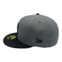 New York Yankees New Era Storm Gray With Black Bill 59FIFTY Fitted Hat