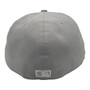 New York Yankees New Era All Gray With White Logo 59FIFTY Fitted Hat